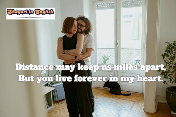 Long Distance Relationship Shayari in English 2 Line no 5