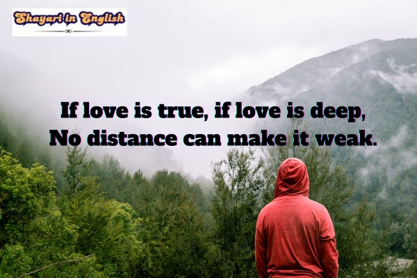 Motivational Long Distance Relationship Shayari no 11