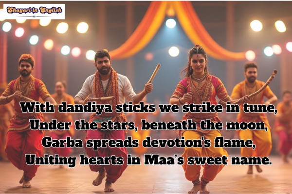 Dandiya Garba Shayari