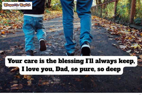 I Love You Shayar For Dad