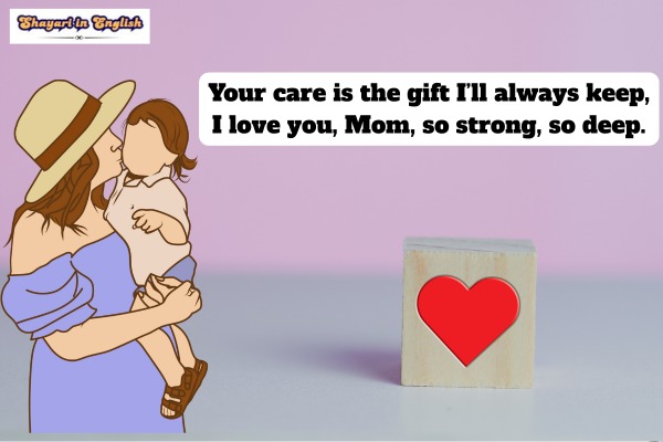I Love You Shayari  For Mother