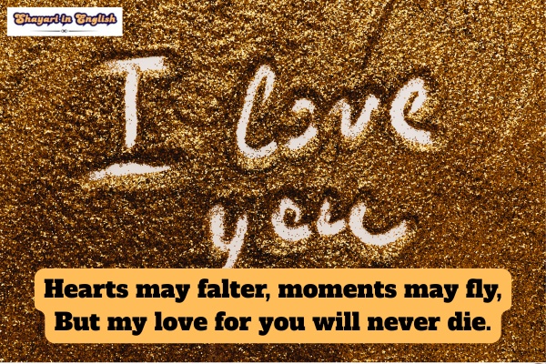 I Love You Shayari
