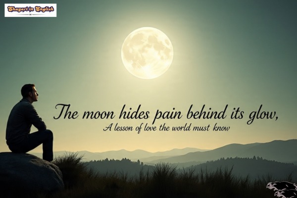 Moon Shayari In English