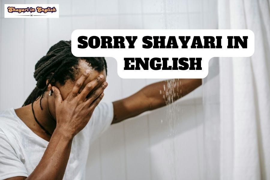 Sorry shayari in English