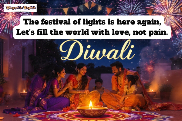 Diwali shayari in English