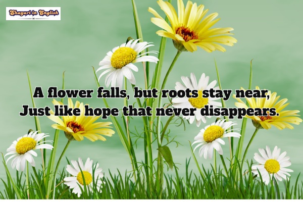 Life Flower shayari