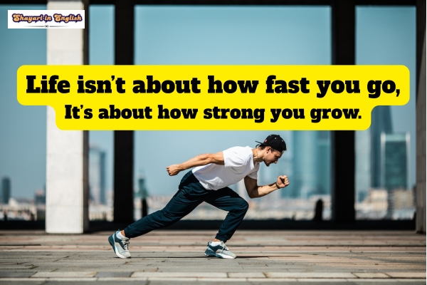 Life motivational shayari in English