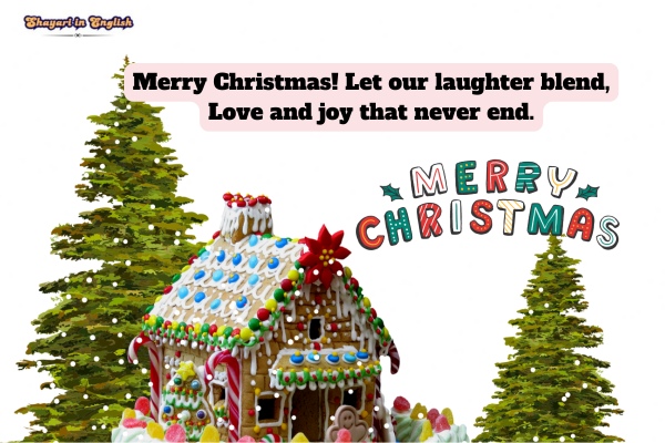 Love merry christmas shayari