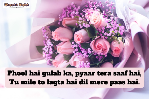 Phool hai Gulab ka Shayari in English