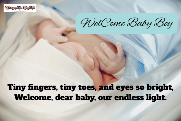 Welcome baby boy