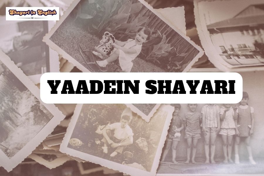 Yaadein Shayari