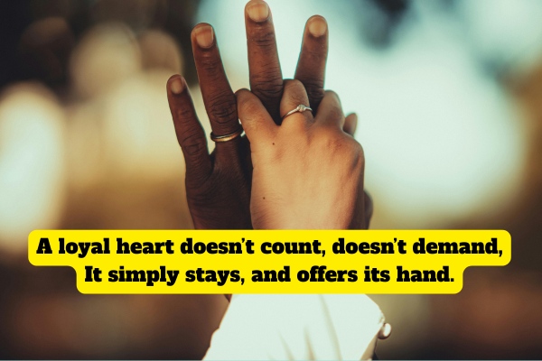 Loyalty shayari in English 2 line