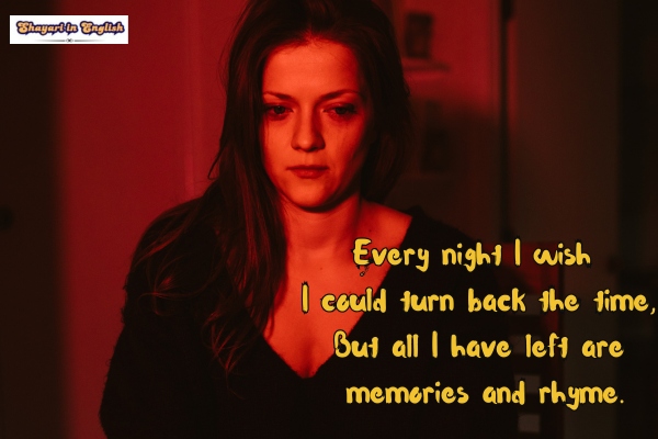 Sad breakup shayari in English